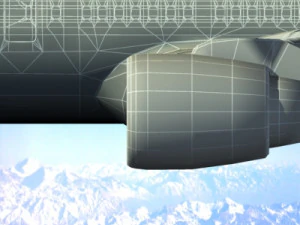 b772 lr continental 3D Model