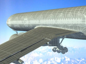b772 lr continental 3D Model