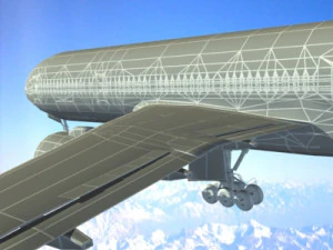 b772 lr continental 3D Model