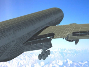 b772 lr continental 3D Model