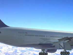 b777-200lr delta 3D Model