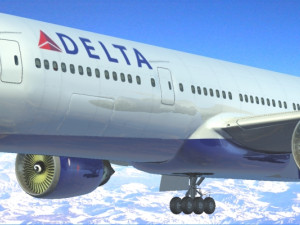 b777-200lr delta 3D 모델