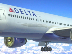 b777-200lr delta 3D Model