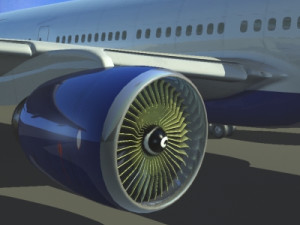 b777-200lr delta 3D 모델