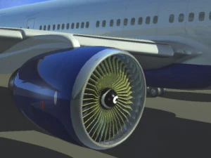 b777-200lr delta 3D Model