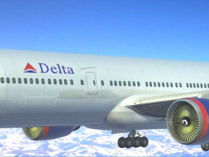 b777-200lr delta 3D Model