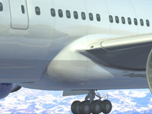 b777-200lr delta 3D 모델