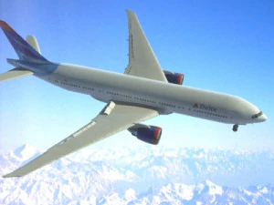 b777-200lr delta 3D Model
