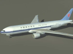 b777-200lr-china southern 3D Model