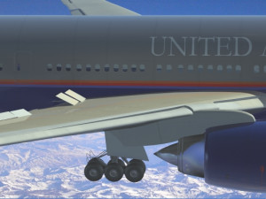 b777-200lr-united airlines 3Dモデル