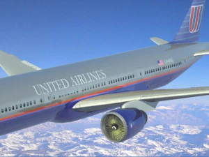 b777-200lr-united airlines 3D Model