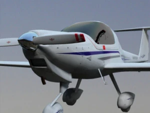 diamond da-20 eclipse exterior 3D Model