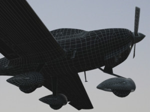 diamond da-20 eclipse exterior Modelo 3D