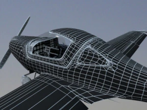 diamond da20 c1 eclipse 3D Model
