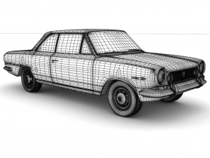 torino 380w 1967-1970 3D Model