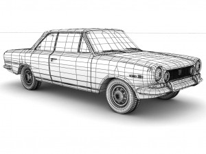 torino 380w 1967-1970 3D Model