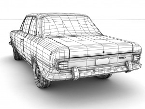 torino 380w 1967-1970 3D Model