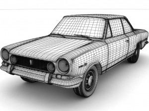 torino 380w 1967-1970 3D Model