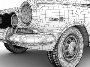 torino 380w 1967-1970 3D Model