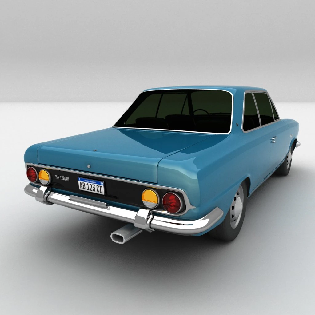 ika torino ts-gs 1970-73 3D Model .c4d .max .obj .3ds .fbx .stl .blend 