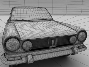 ika torino ts-gs 1970-73 Modèle 3D