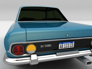 ika torino ts-gs 1970-73 Modèle 3D