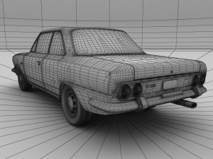 ika torino ts-gs 1970-73 Modèle 3D