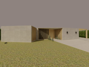 house 140m2 3D Model