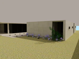 house 140m2 3D Model