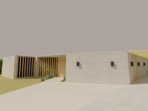house 140m2 3D Model