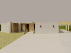 house 140m2 3D Model
