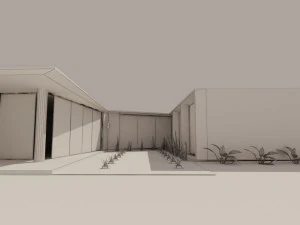 house 140m2 3D Model