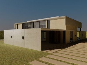 modern house Modelo 3D