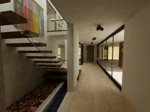modern house 3D Model