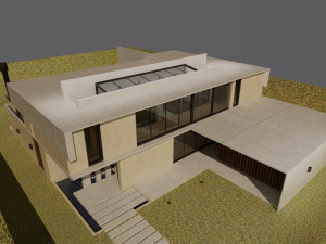 modern house Modelo 3D