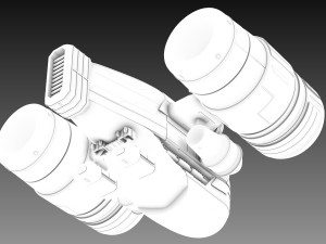 scifi spaceship 3D Model