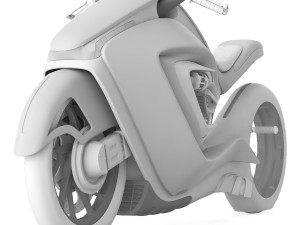 sport bike futuristic concept 3D Модель