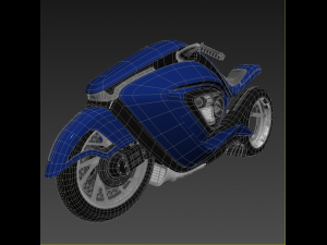 sport bike futuristic concept 3D Модель