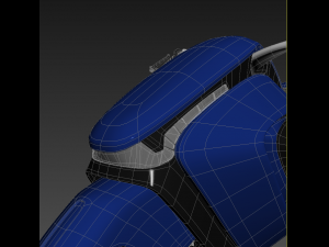 sport bike futuristic concept 3D Модель