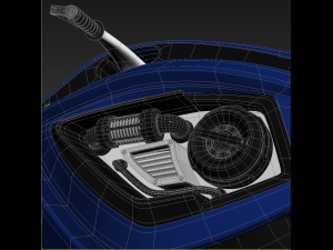 sport bike futuristic concept 3D Модель