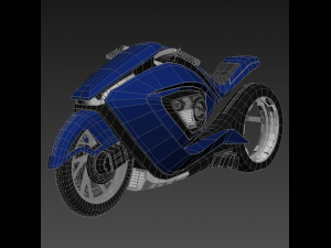 sport bike futuristic concept 3D Модель