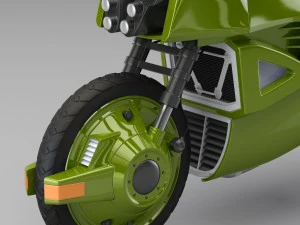 offroad motorcycle concept 3D Model
