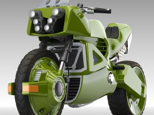 offroad motorcycle concept 3Dモデル