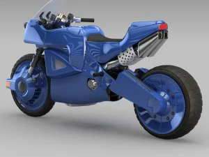 offroad motorcycle concept 3D Model