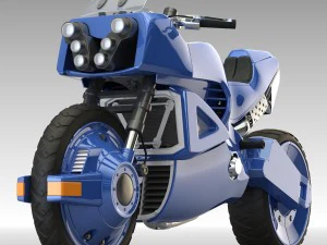 offroad motorcycle concept 3D Model