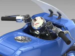 offroad motorcycle concept 3D Model