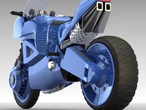 offroad motorcycle concept 3D Model