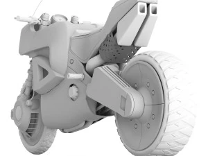offroad motorcycle concept 3D Model