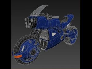 offroad motorcycle concept 3D Model