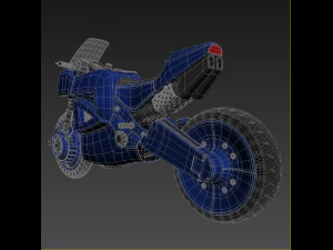 offroad motorcycle concept 3D Model